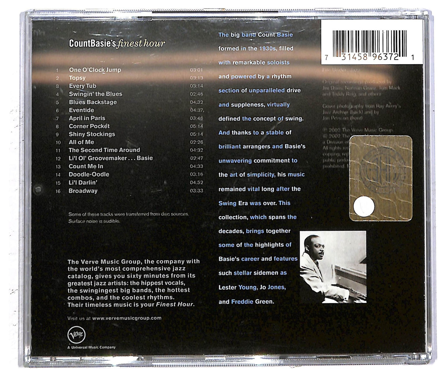 EBOND Count Basie - Count Basie's Finest Hour CD CD092921