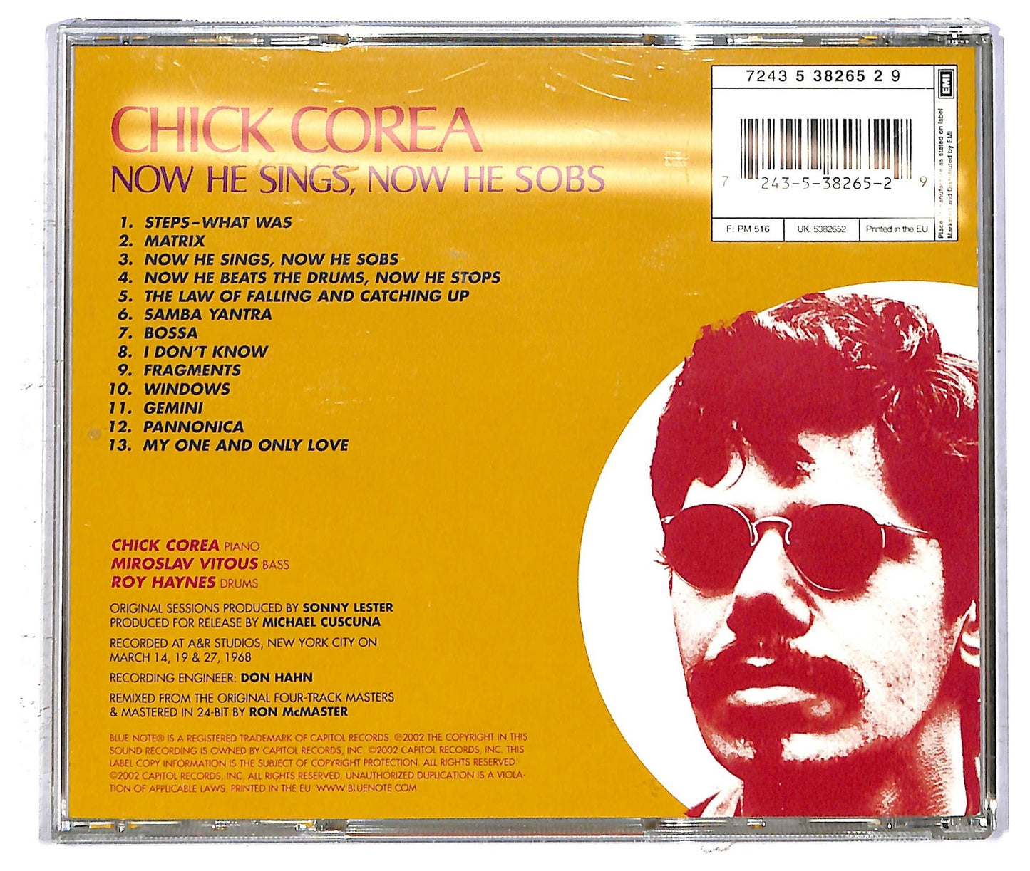 EBOND Chick Corea - Now He Sings, Now He Sobs CD CD092955