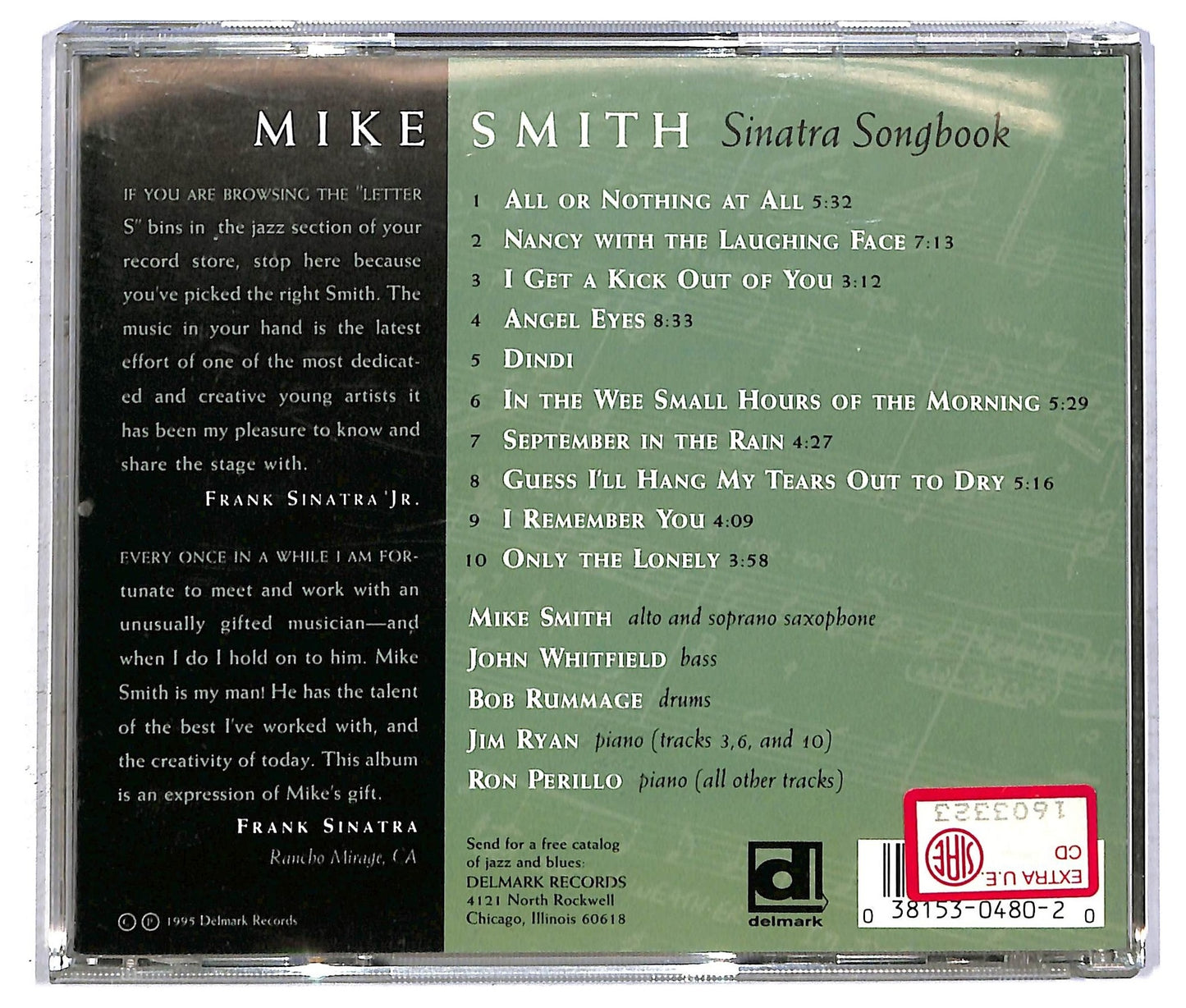 EBOND Mike Smith - Sinatra Songbook CD CD093020