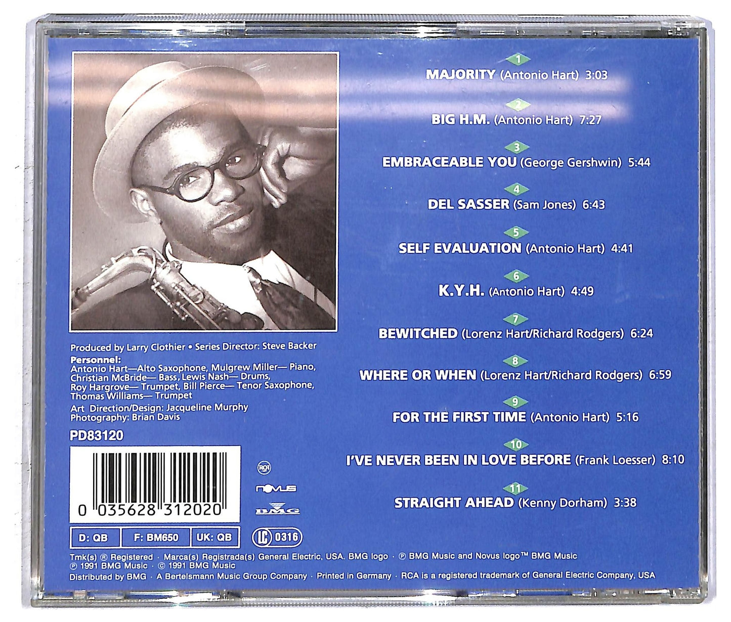 EBOND Antonio Hart - For The First Time CD CD093042