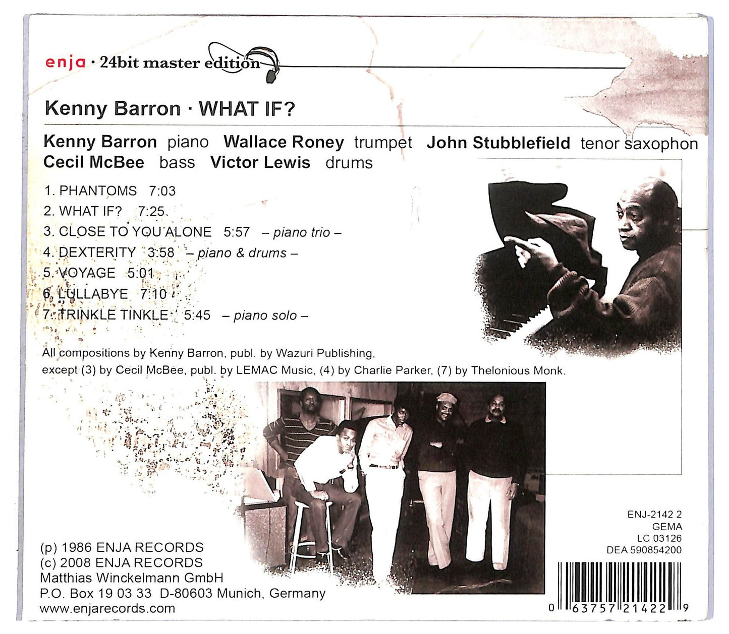 EBOND Kenny Barron - What If? CD CD093059