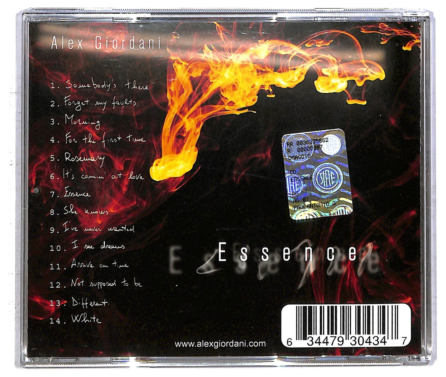 EBOND Alex Giordani - Essence CD CD093062