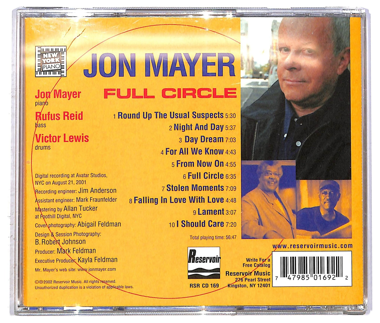 EBOND Jon Mayer - Full Circle CD CD093065