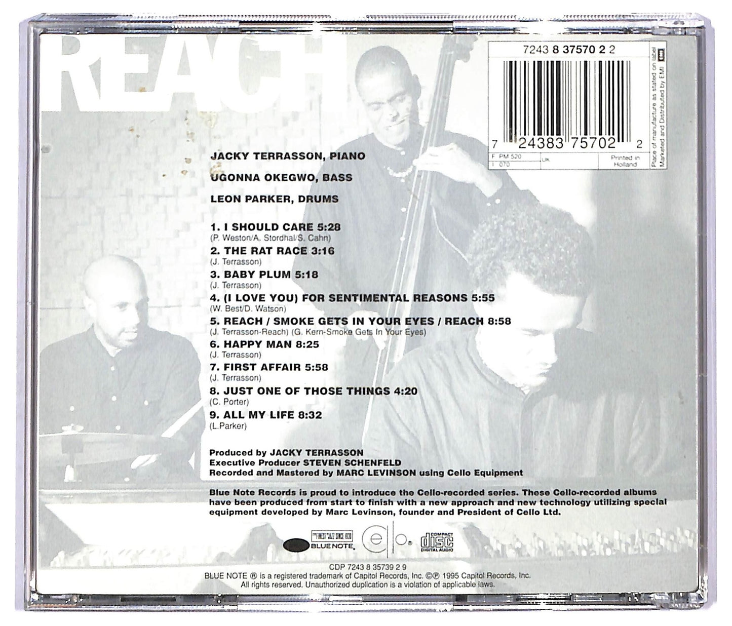 EBOND Jacky Terrasson - Reach CD CD093106