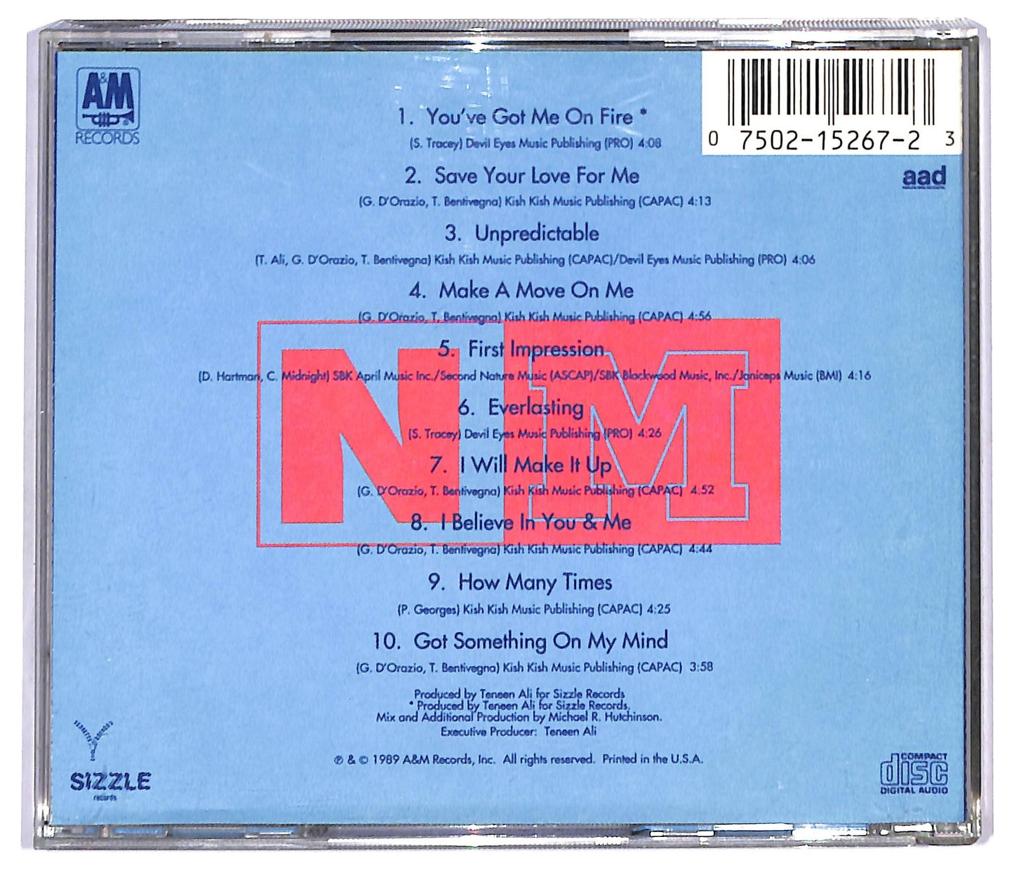 EBOND Nancy Martinez - Unpredictable CD CD093113