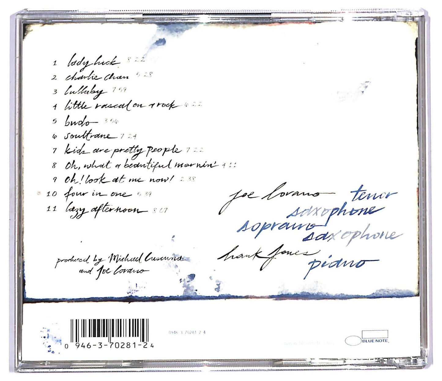 EBOND Joe Lovano and Hank Jones - Kids CD CD093126