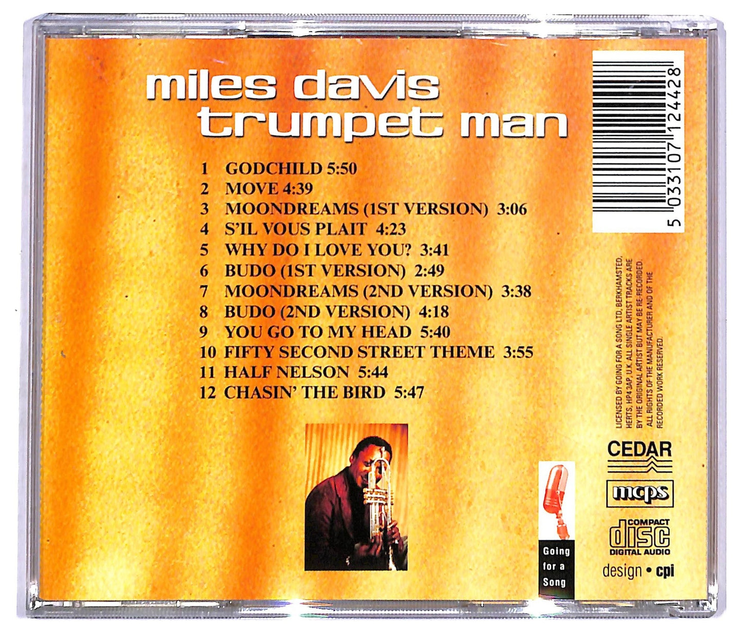 EBOND Miles Davis - Trumpet Man CD CD093247