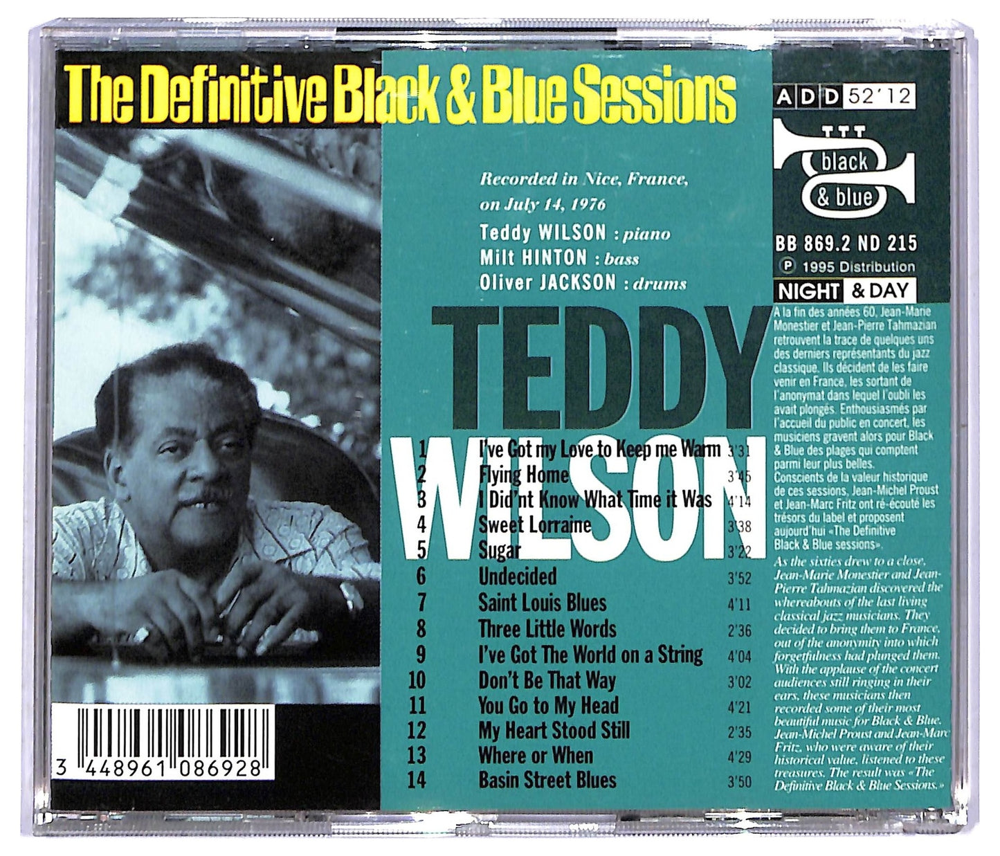 EBOND Teddy Wilson -Three Little Words CD CD093256