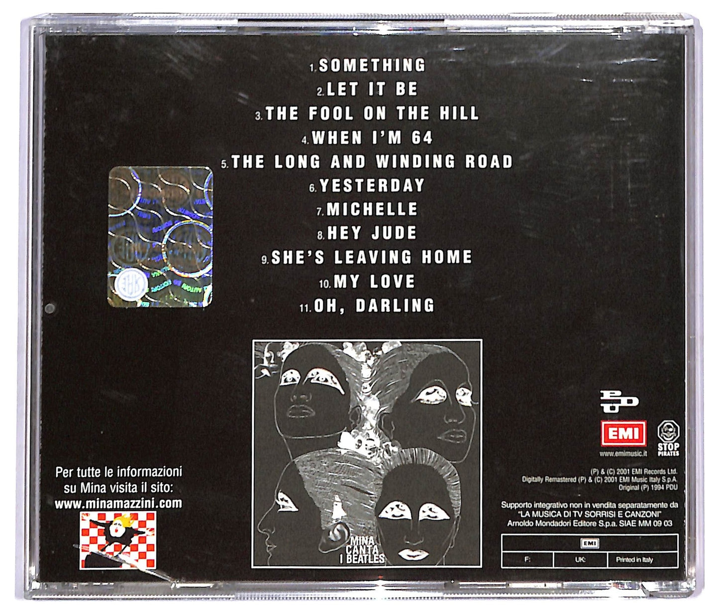 EBOND Mina - Mina Canta I Beatles CD CD093301