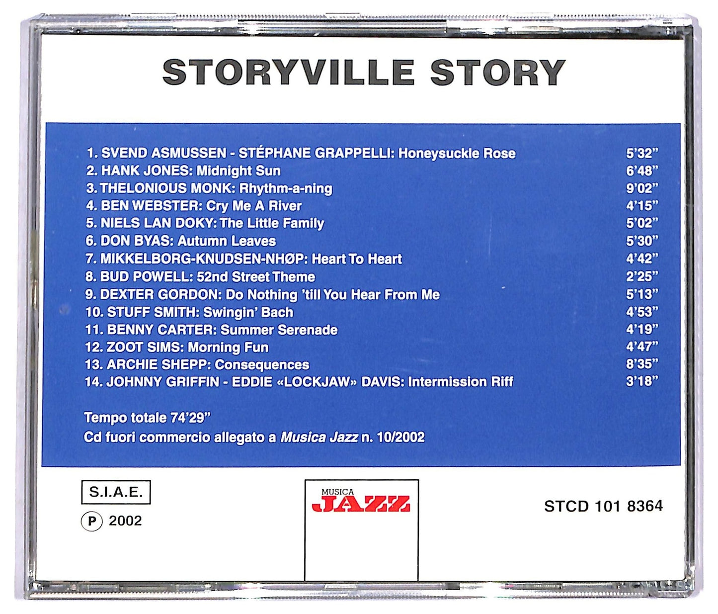 EBOND Various - Storyville Story CD CD093316