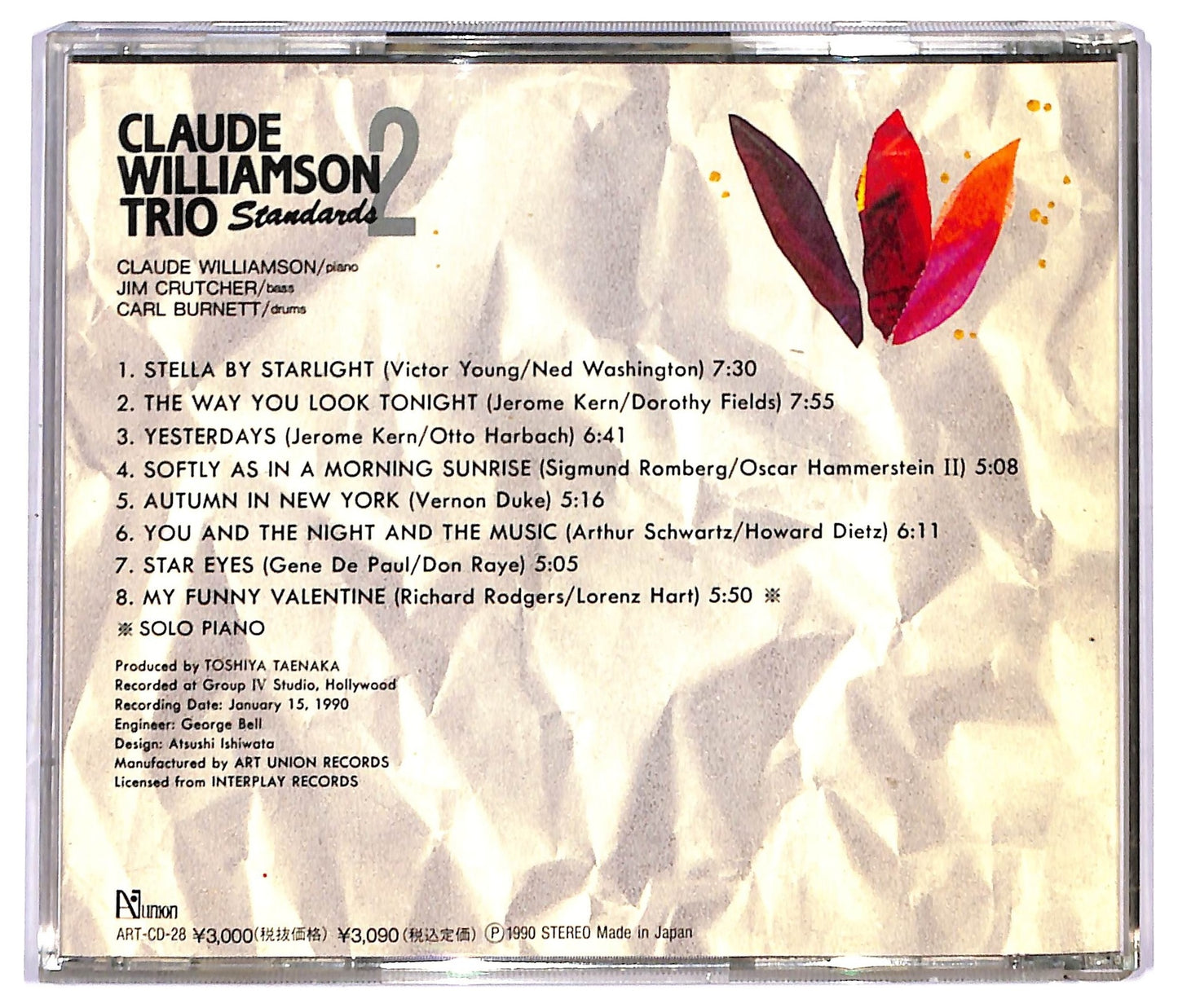 EBOND Claude Williamson Trio - Standards 2 CD CD093429