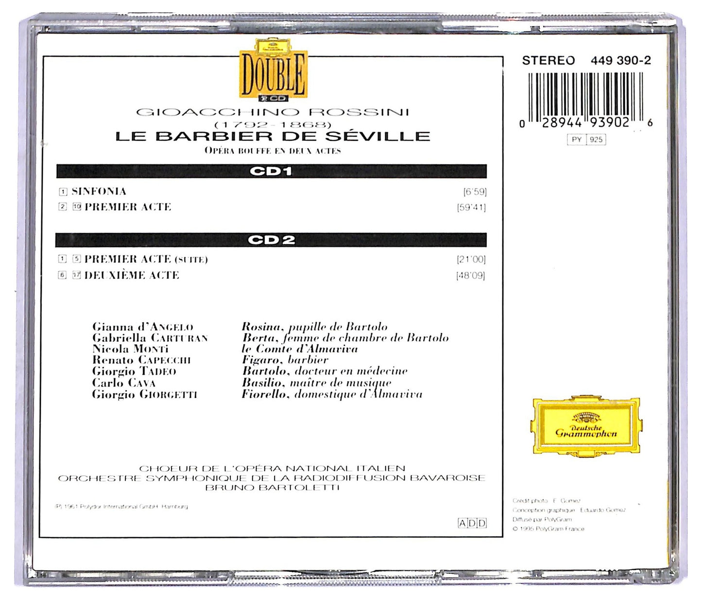 EBOND Rossini - Le Barbier de Seville CD CD093457