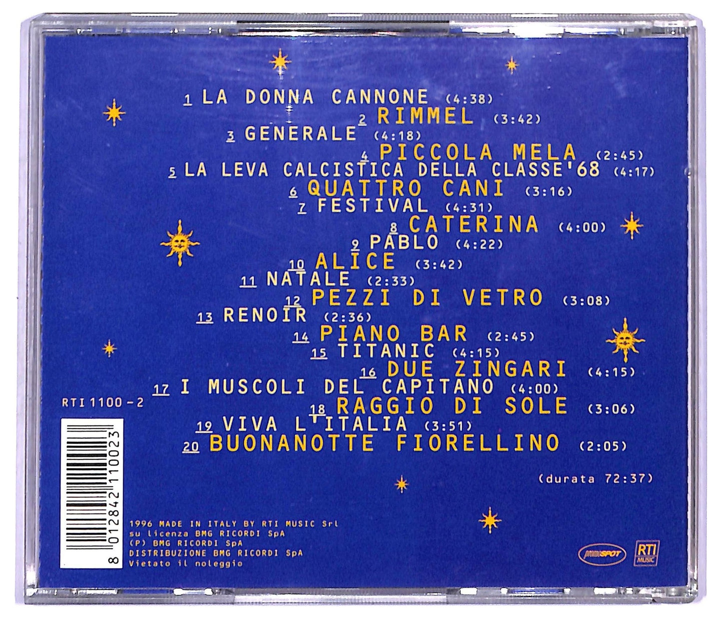 EBOND Francesco De Gregori - Le Origini CD CD093507