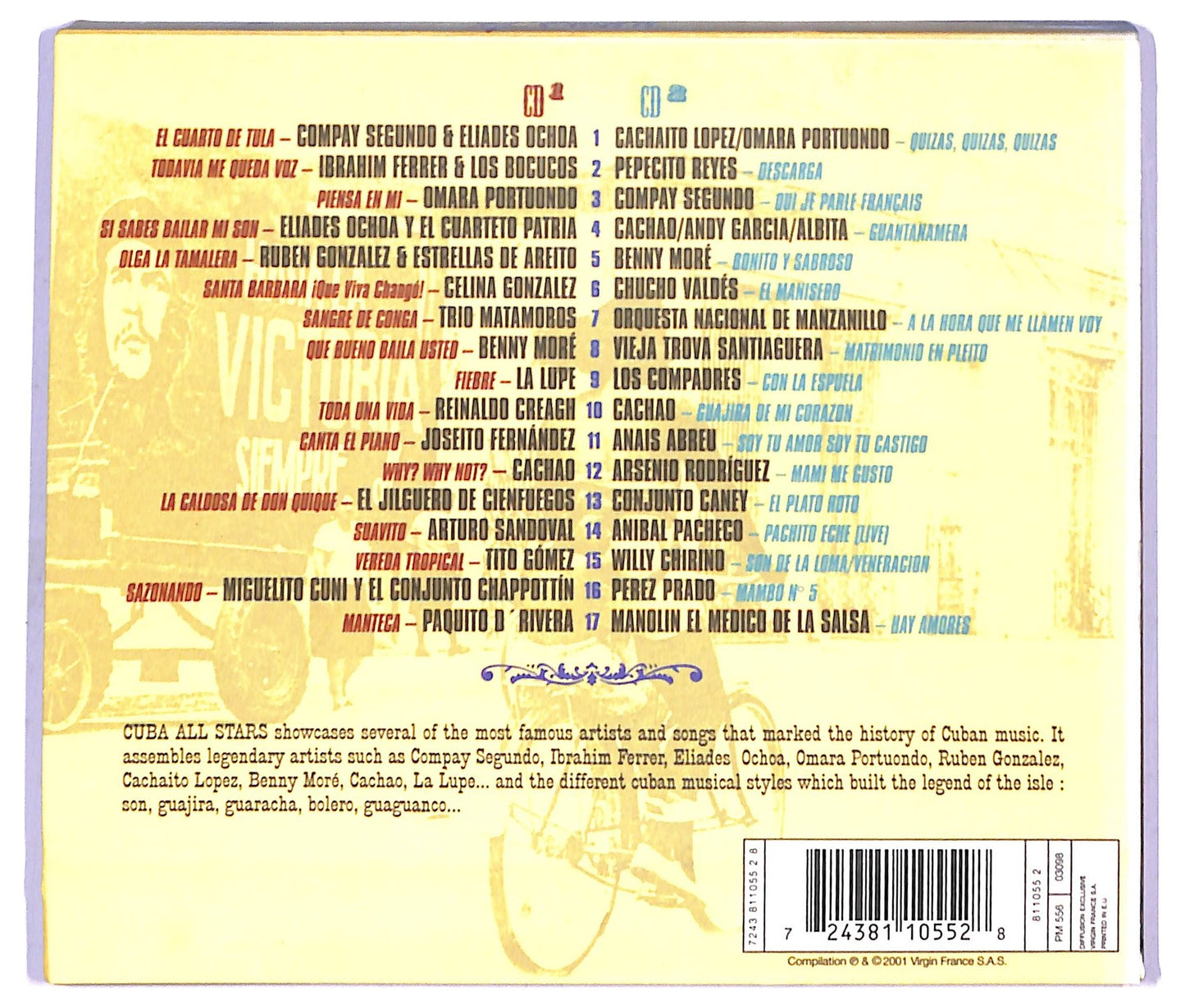 EBOND Various - Cuba All Stars 2 CD CD093525