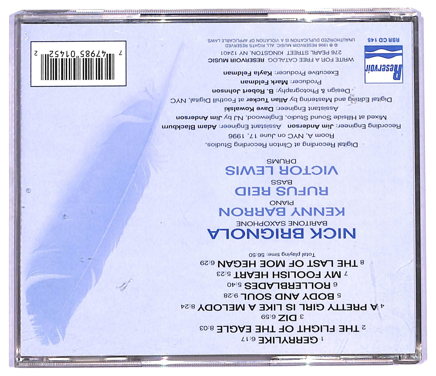 EBOND Nick Brignola - The Flight Of The Eagle CD CD093547