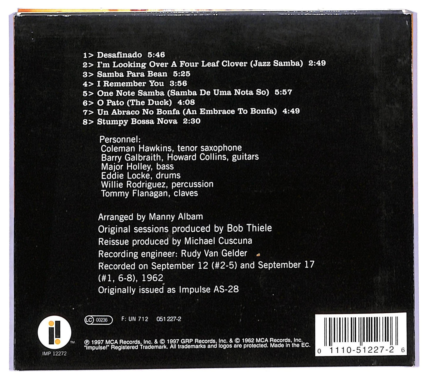 EBOND Coleman Hawkins - Desafinado CD CD093614