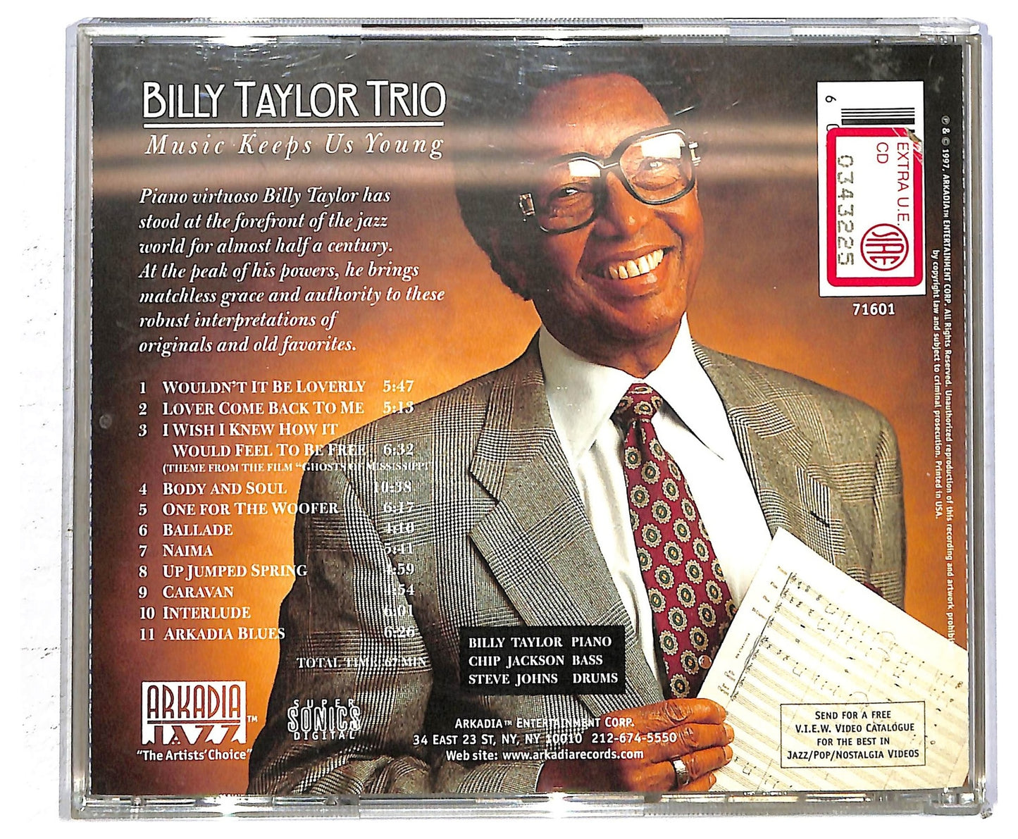 EBOND Billy Taylor Trio - Music Keeps Us Young CD CD093703