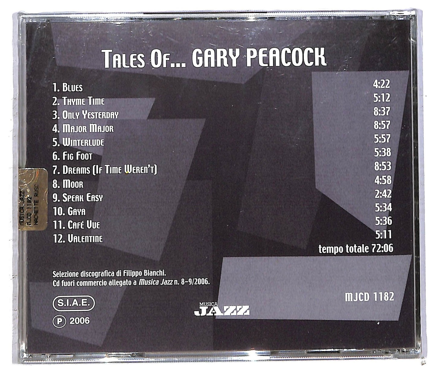 EBOND Various - Tales Of... Gary Peacock CD CD093717
