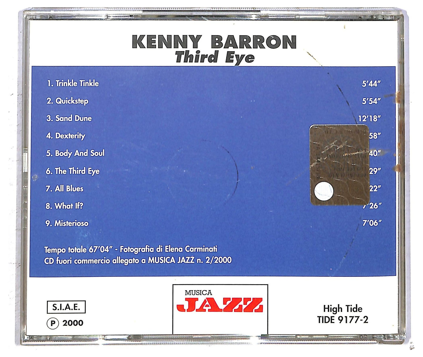 EBOND Kenny Barron - Third Eye CD CD093718