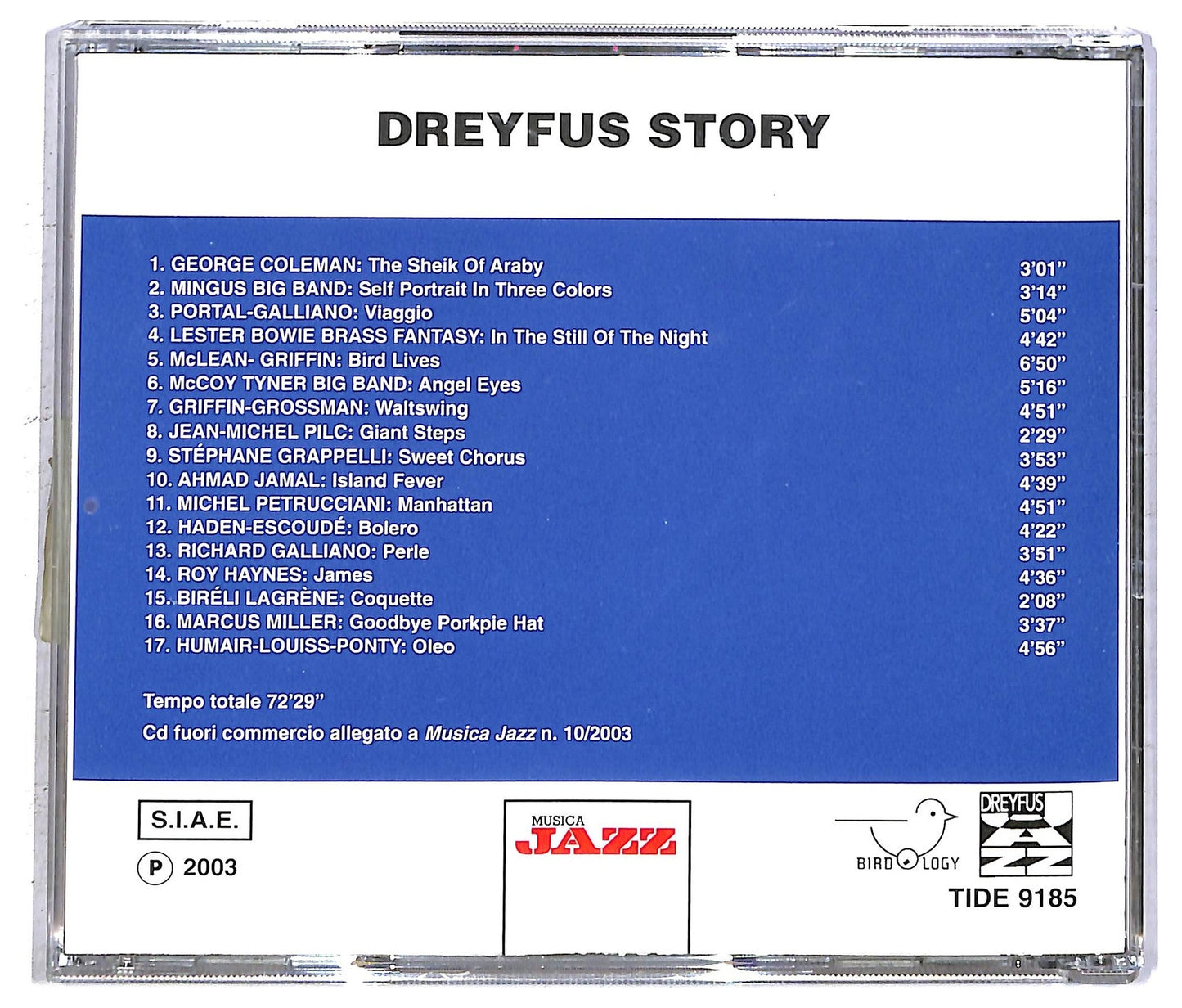 EBOND Various - Dreyfus Story CD CD093744