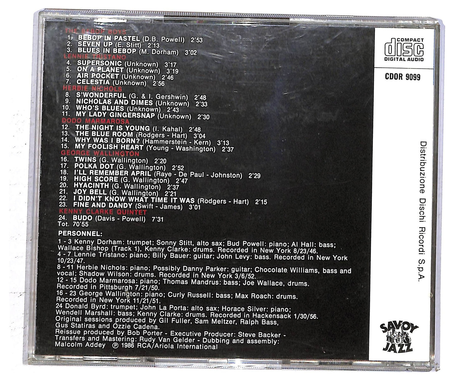 EBOND The Bebop - piano Essence CD CD093746