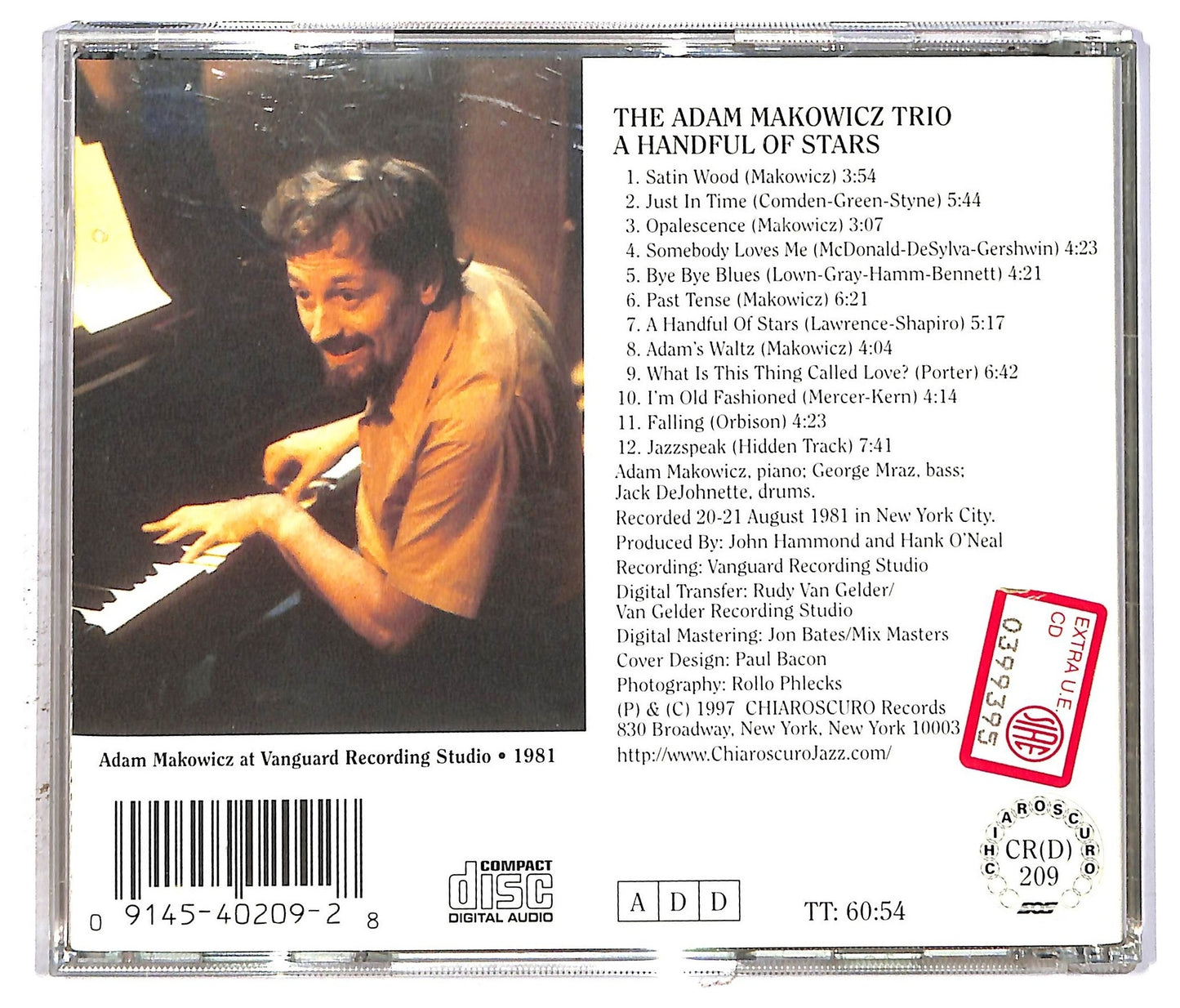 EBOND Adam Makowicz Trio - A Handful Of Stars CD CD093901