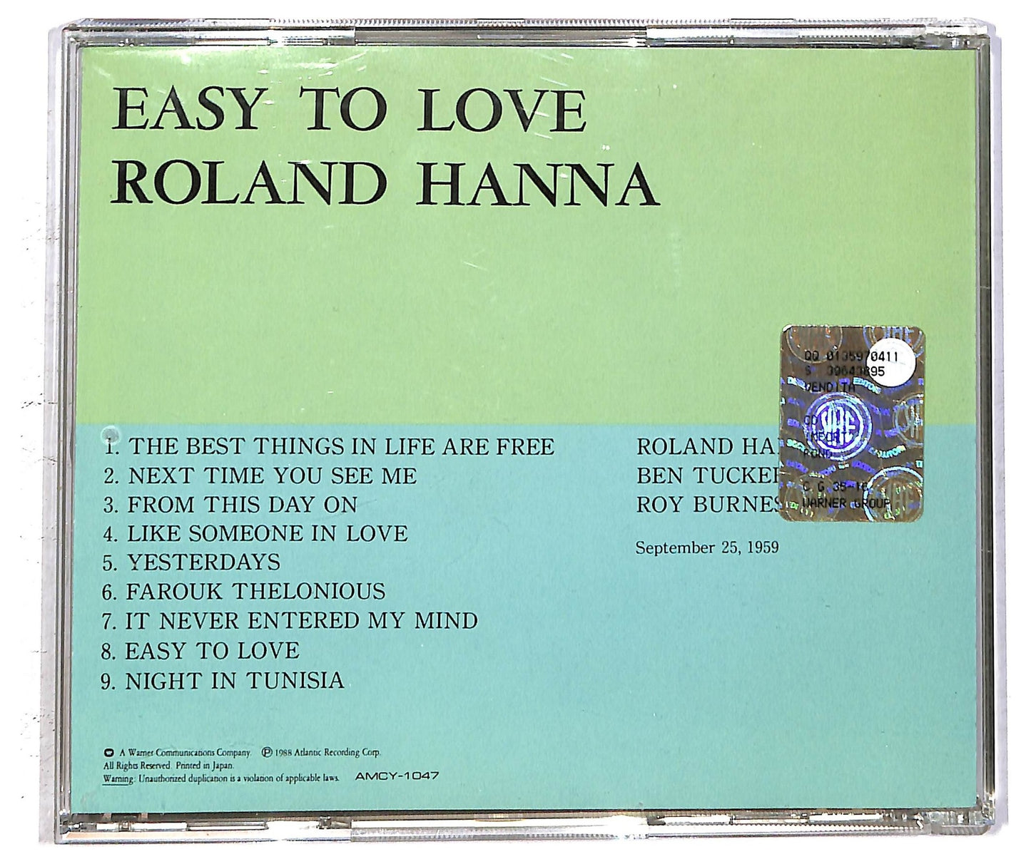 EBOND The Piano Of Roland Hanna - Easy To Love CD CD093907