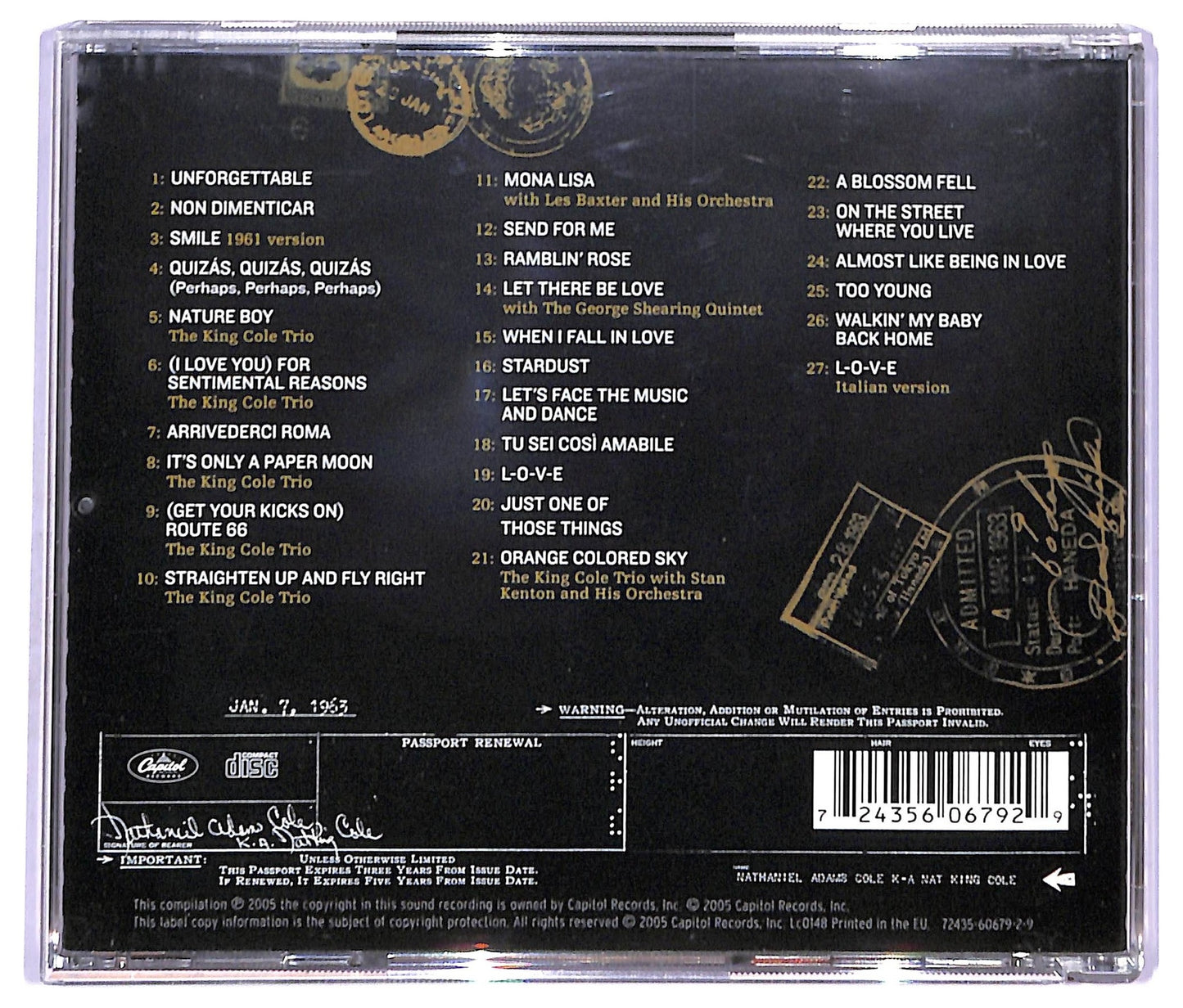 EBOND Nat King Cole - The World of Nat King Cole CD CD094023