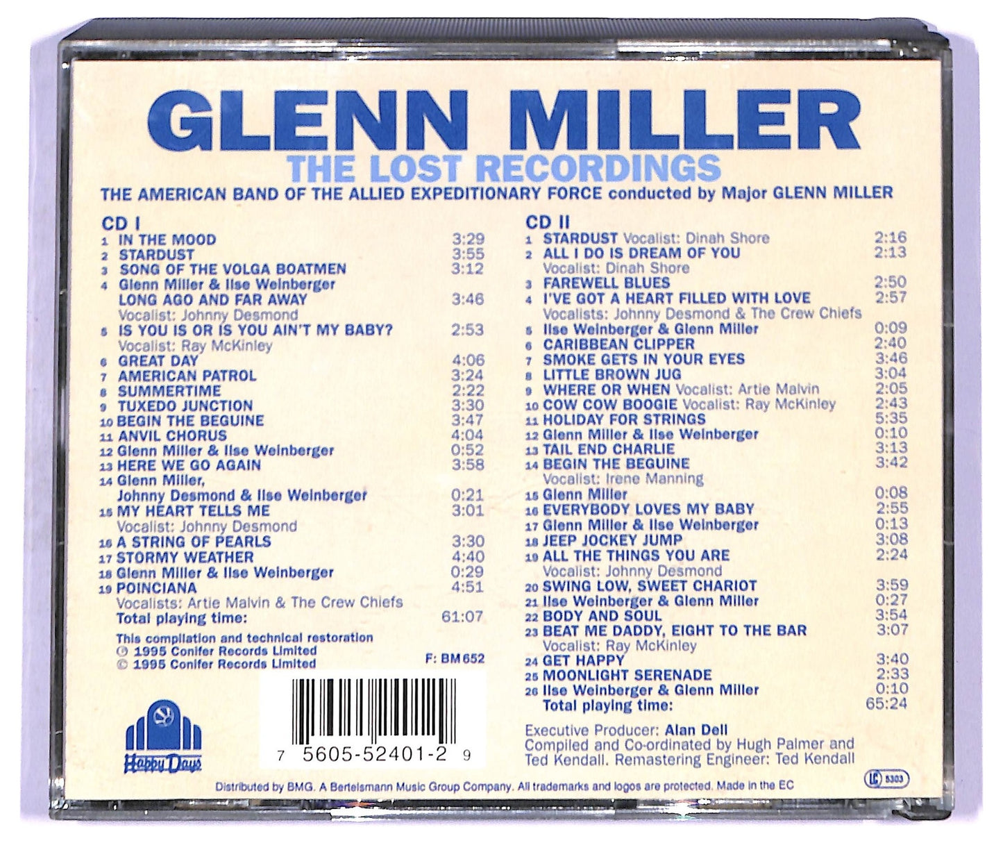 EBOND Glenn Miller - The Lost Recordings CD CD094026