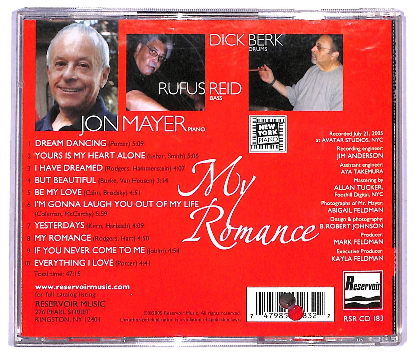 EBOND Jon Mayer - My Romance CD CD094114