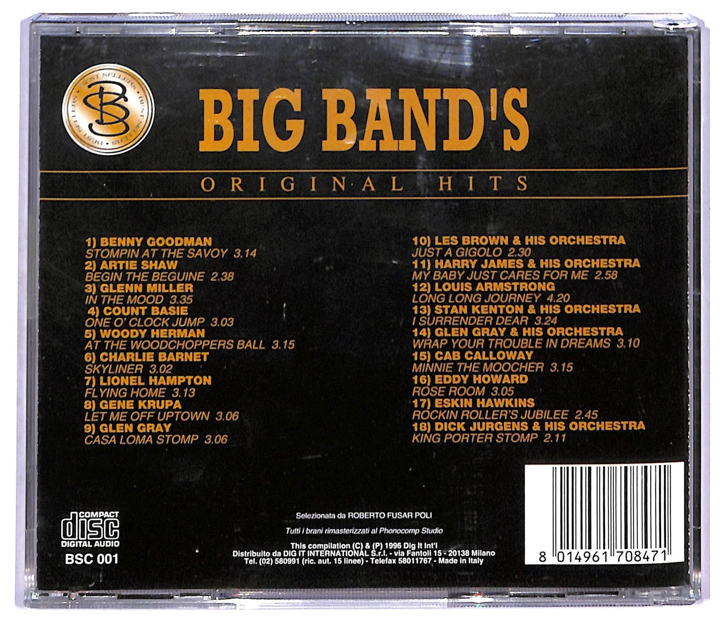 EBOND Various –Big Band's Original Hits CD CD094217