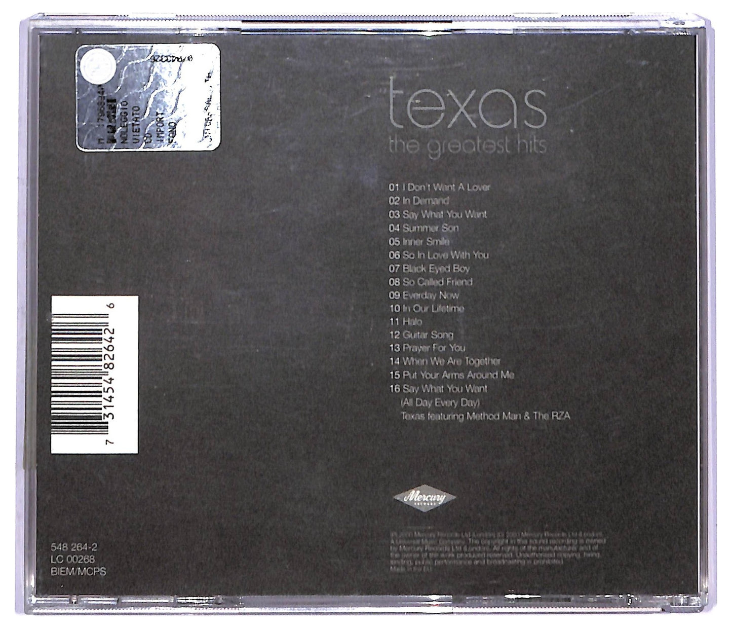 EBOND Texas - The Greatest Hits CD CD094220
