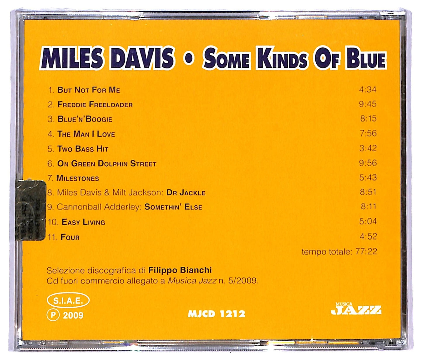 EBOND Miles Davis - Some Kinds Of Blue CD CD094226
