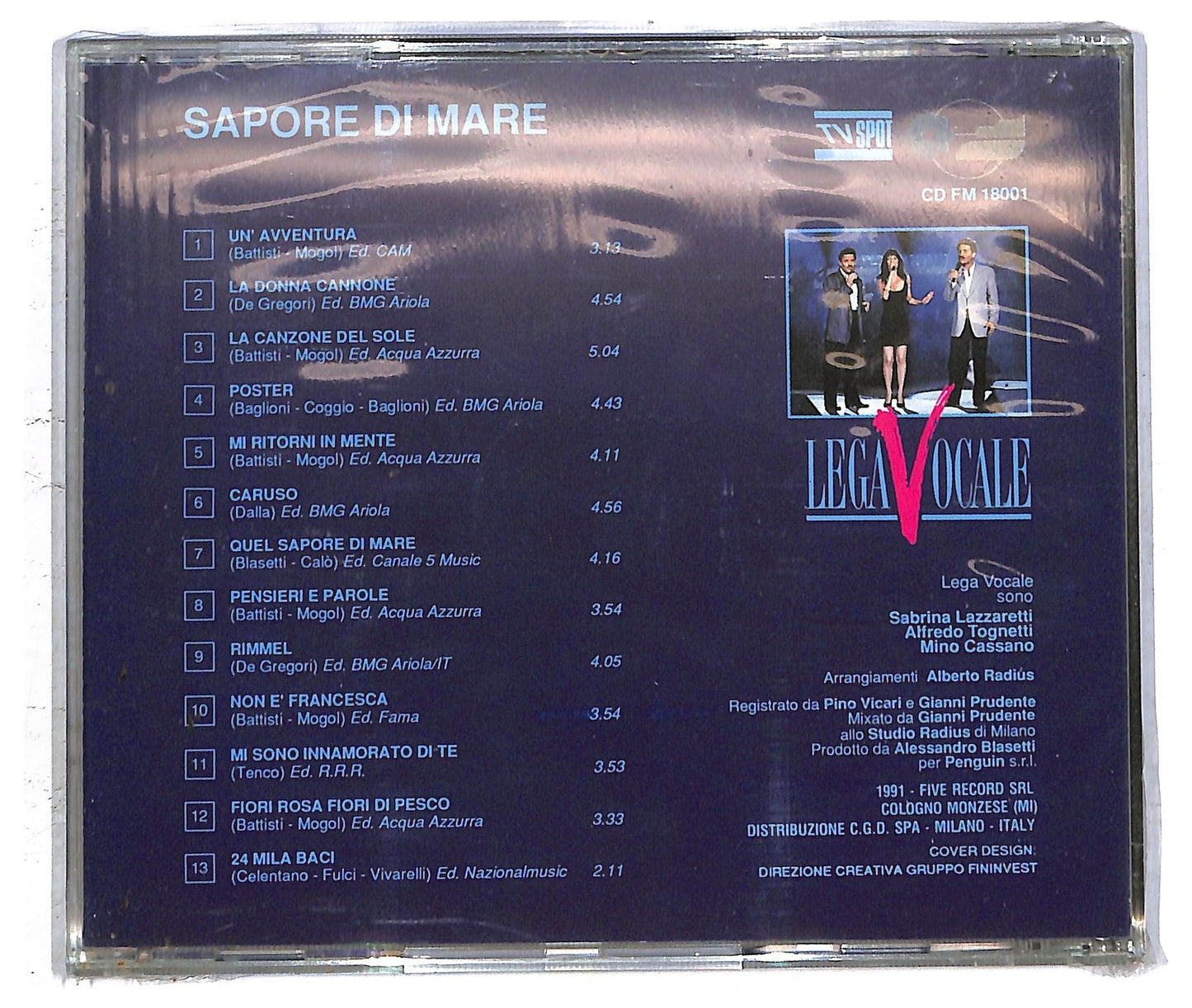 EBOND Legavocale - Sapore Di Mare CD CD094304