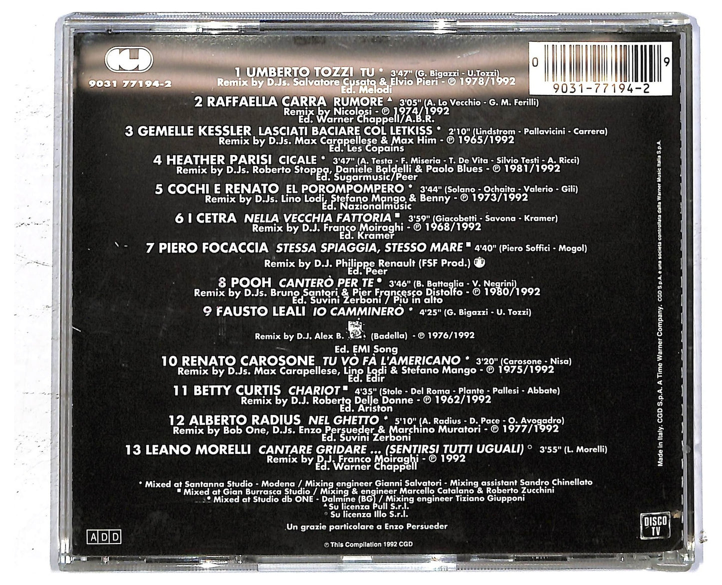 EBOND Various - Italian Remix 2 CD CD094305