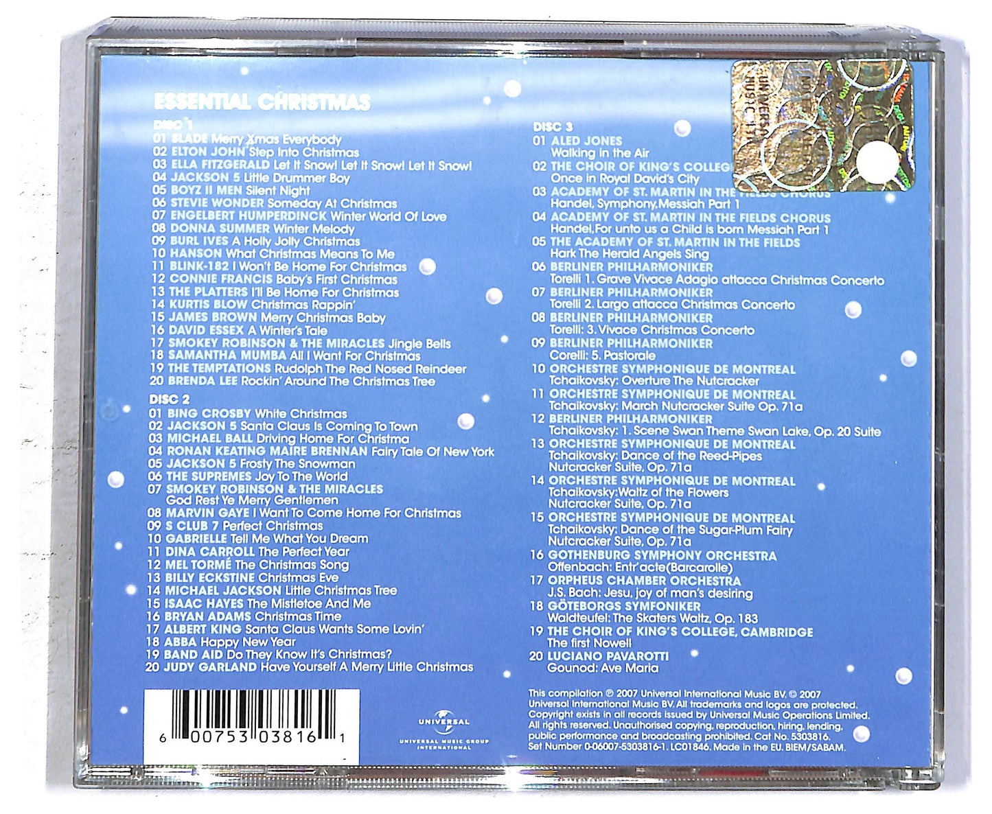 EBOND Various - Essential Christmas CD CD094336