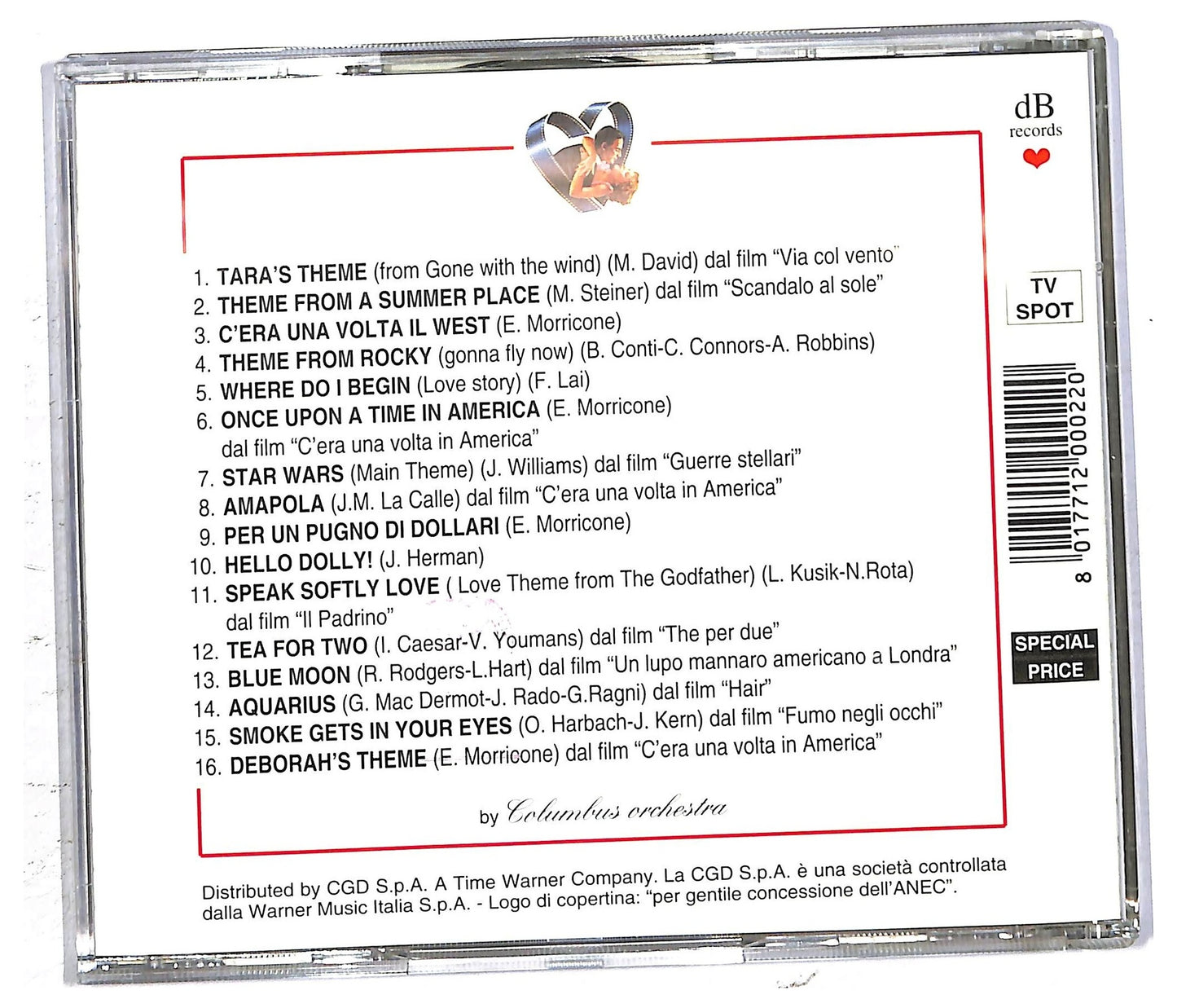 EBOND Various - che musica al cinema vol.1 CD CD094344