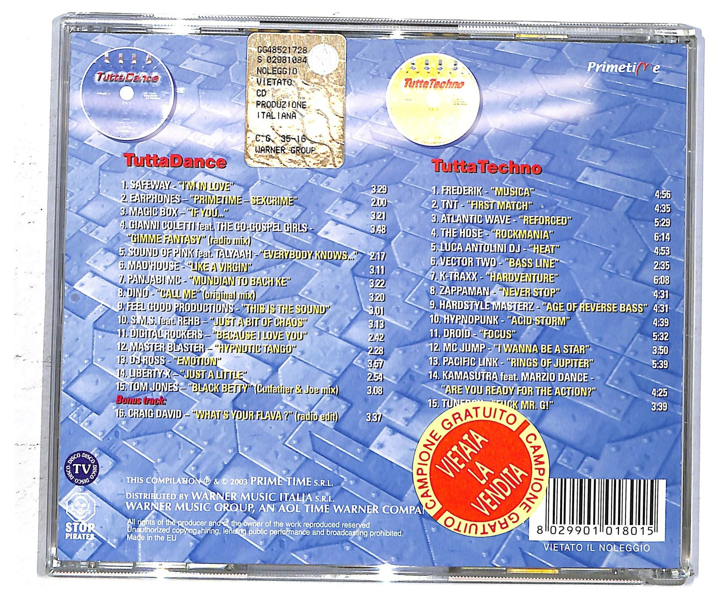 EBOND Various - Tutta Dance CD CD094353