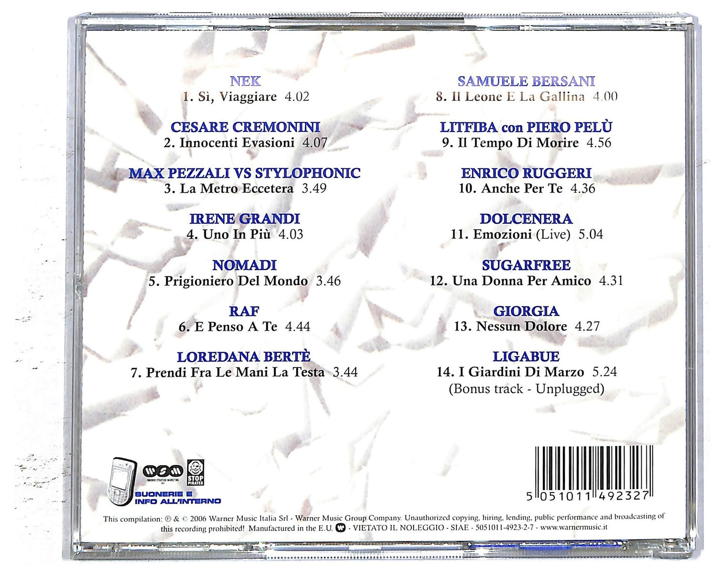 EBOND Various - Innocenti Evasioni 2006 CD CD094407