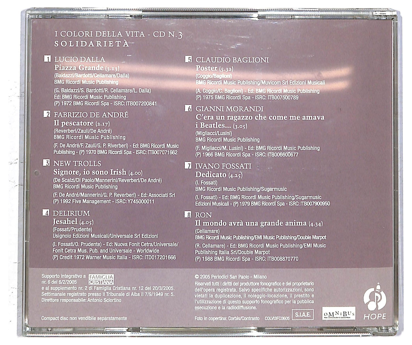 EBOND Various - Solidarieta CD CD094422