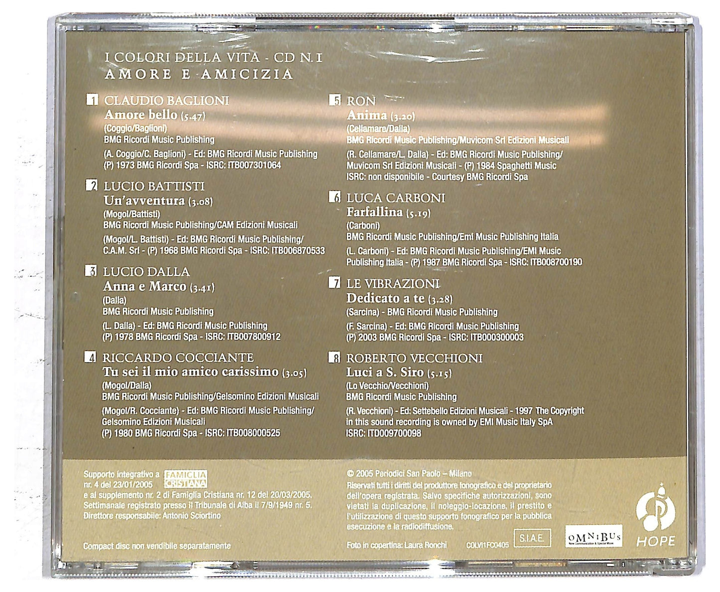 EBOND Various - Amore E Amicizia CD CD094424