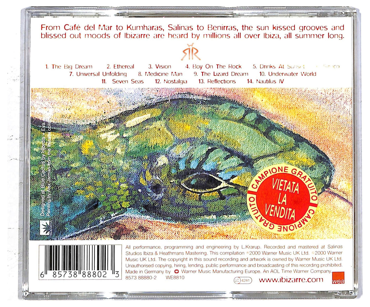EBOND Ibizarre - The Ambient Collection Vol. 4 CD CD094428