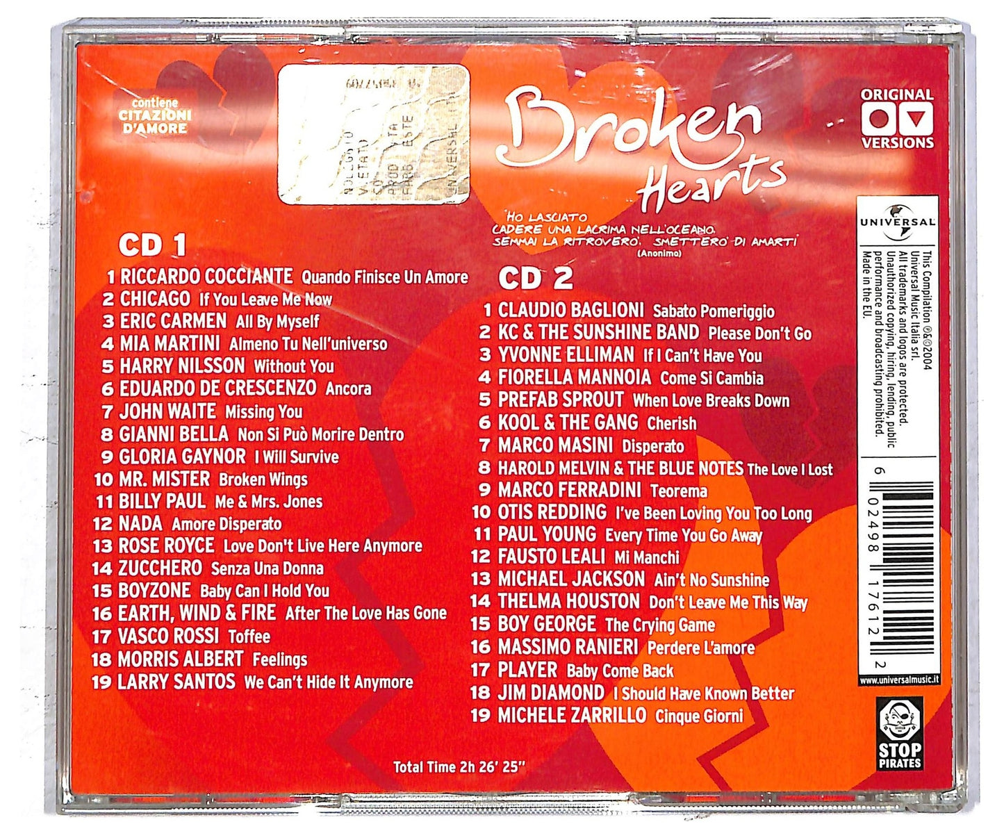 EBOND Various - Broken Hearts CD CD094434