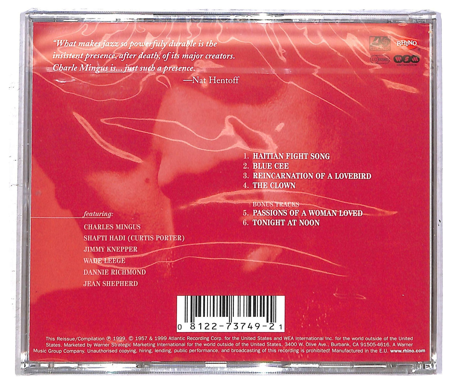 EBOND Charles Mingus - The Clown CD CD094528