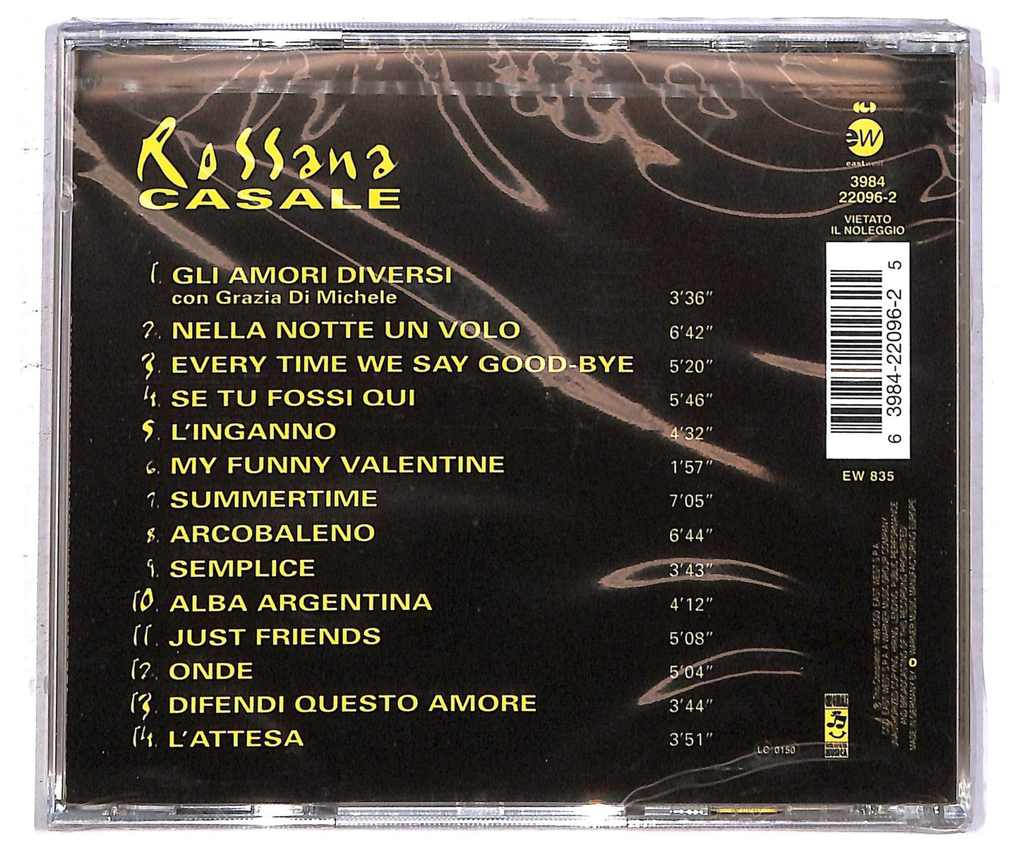 EBOND Rossana Casale- Rossana Casale CD CD094546