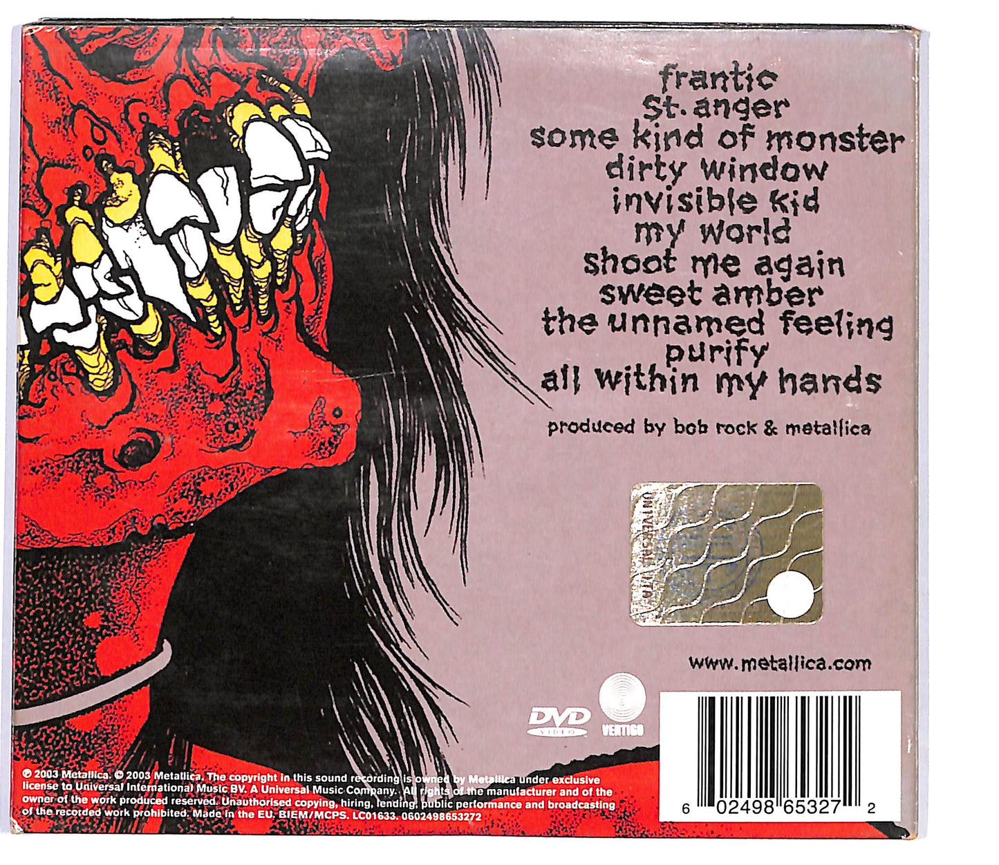 EBOND Metallica - St. Anger CD CD099132