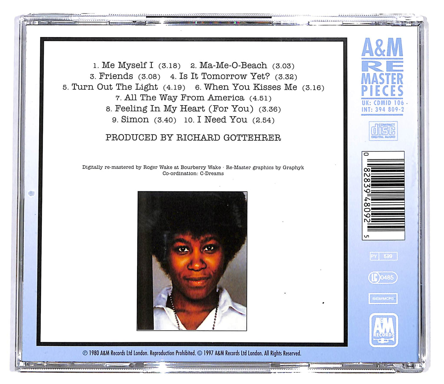 EBOND Joan Armatrading - Me Myself I CD CD099136