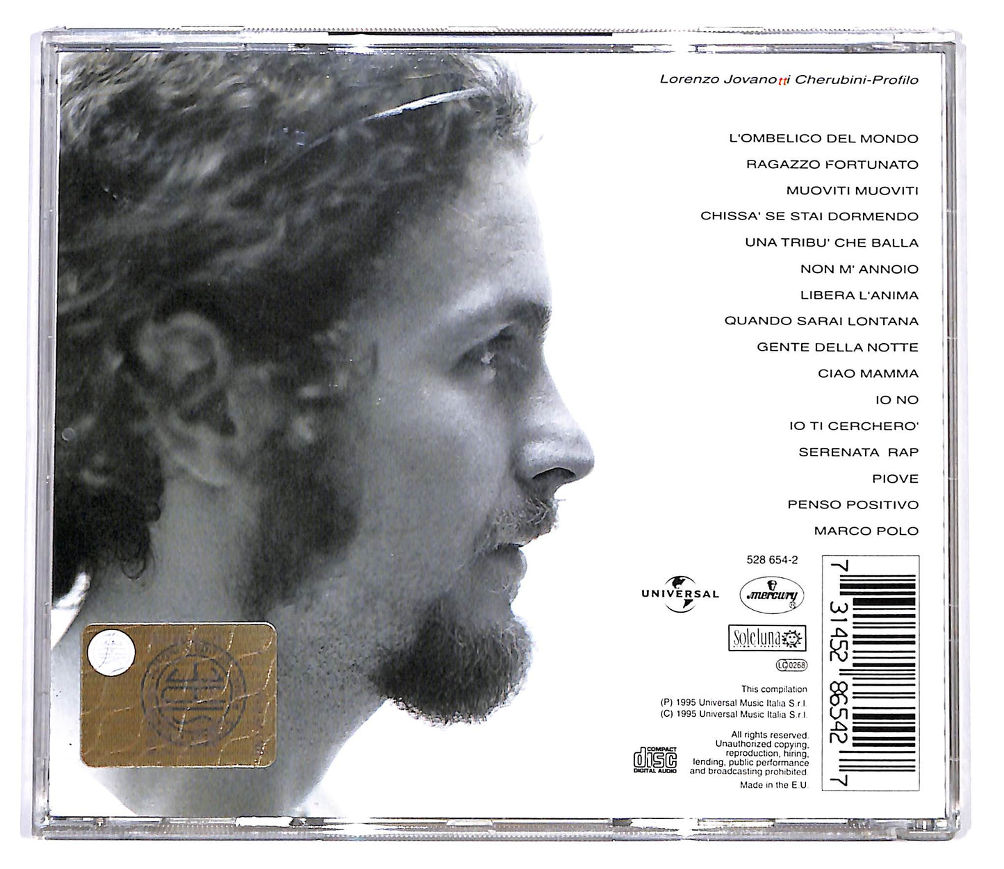 EBOND Jovanotti - Lorenzo 1990-1995 Raccolta CD CD099146