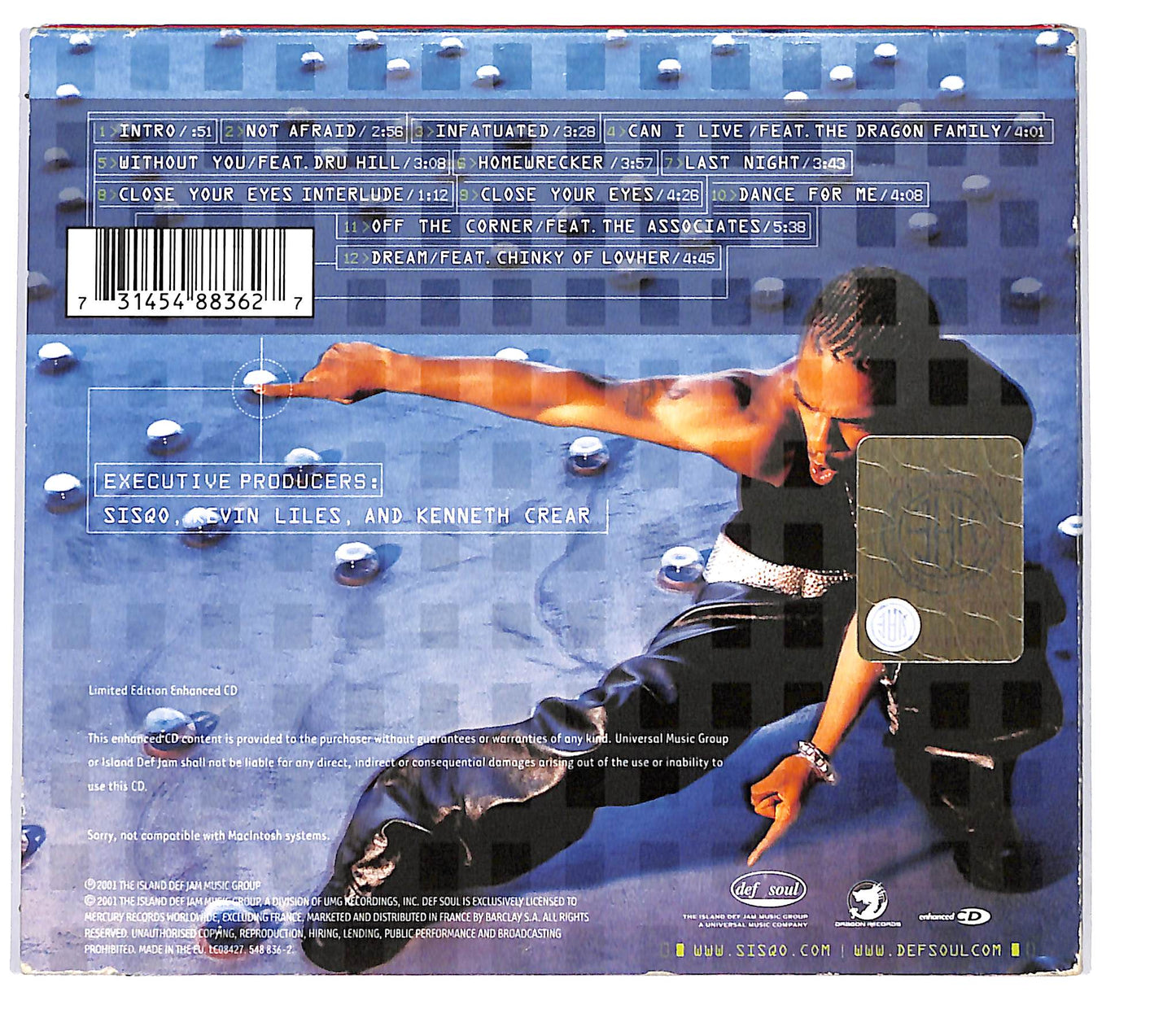 EBOND Sisqo - Return Of Dragon DIGIPACK CD CD099157