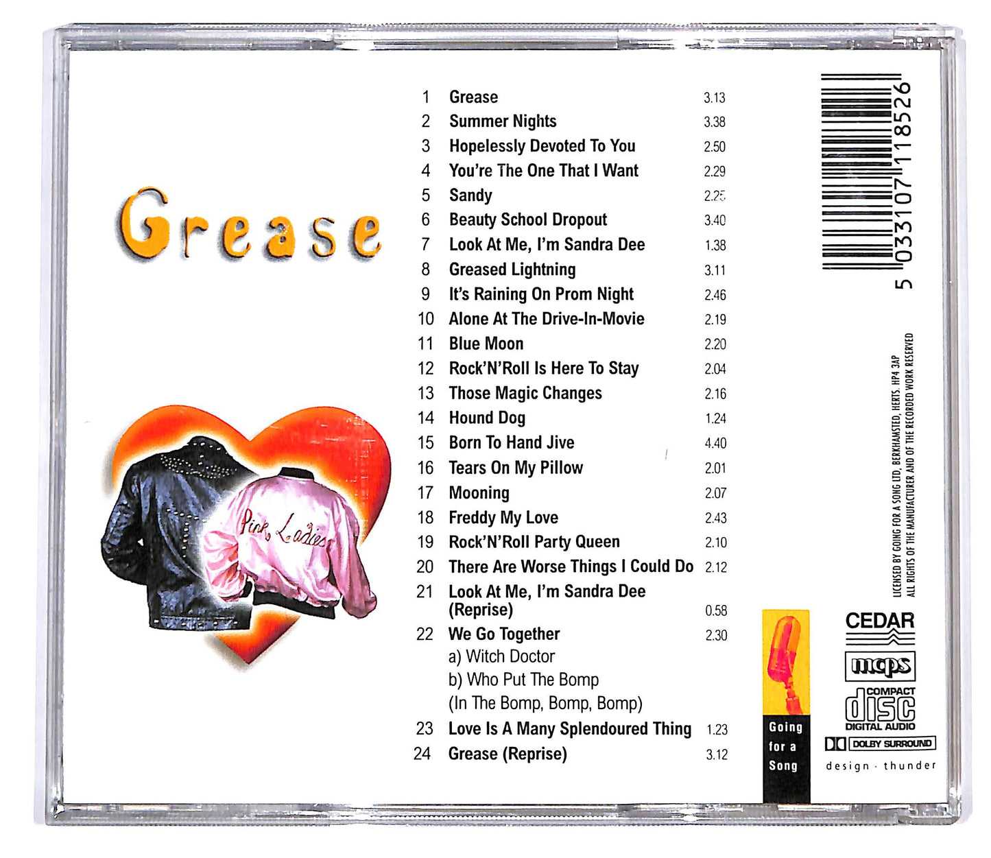EBOND C.C. Production - Grease (Performed By C.C. Production) CD CD099228